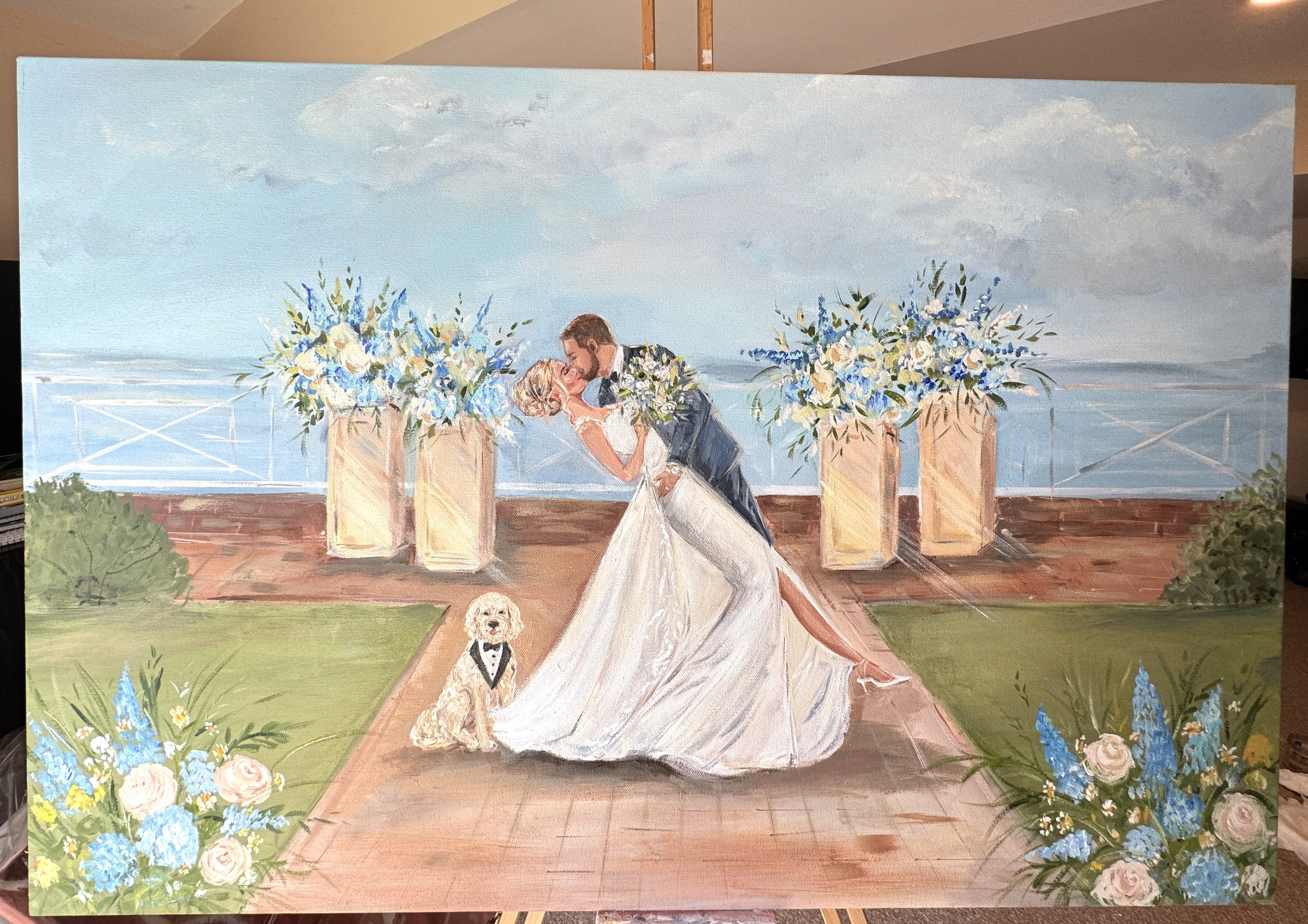 Luxury wedding atmosphere